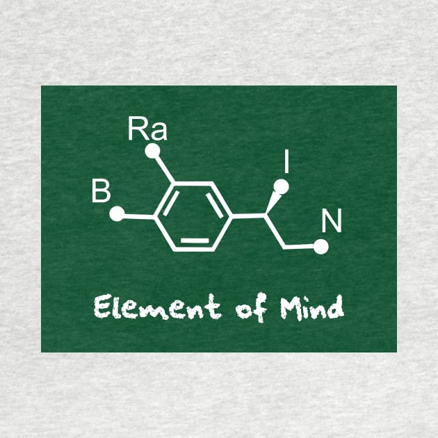 chemical formula for brain by Typography Dose